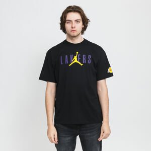 Tričko s krátkým rukávem Jordan LA Lakers M NK Courtside SS Tee černé