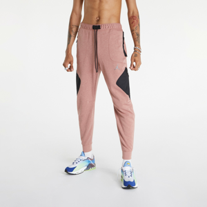 Kalhoty Jordan Men's Fleece Pants Fossil Rose/ Black/ Reflective Silv