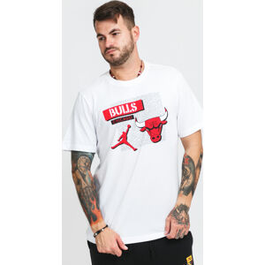 Tričko s krátkým rukávem Jordan NBA Chicago Bulls Essential Statement bílé