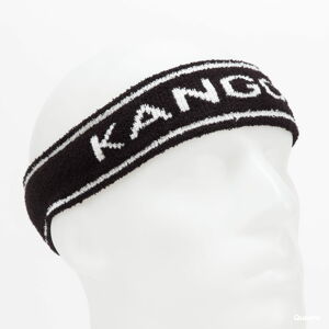 KANGOL Bermuda Stripe Headband černá / bílá