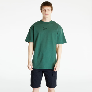 Tričko s krátkým rukávem Karl Kani Small Signature Essential Tee Dark Green