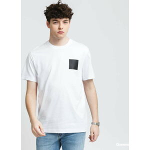 Tričko s krátkým rukávem LACOSTE Men’s Lacoste x Polaroid Breathable Thermosensitive Badge T-shirt bílé
