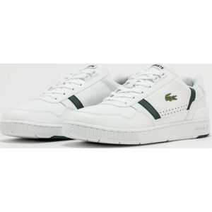 LACOSTE T-Clip Leather white / dk green