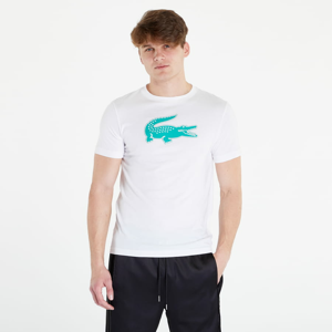 Tričko s krátkým rukávem LACOSTE Tee-shirt & turtle neck shirt White/ Greenfinch