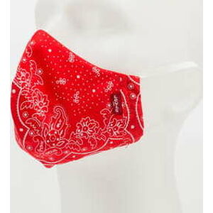 Levi's ® 1Pack Bandana Reusable Face Cover červená / bílá