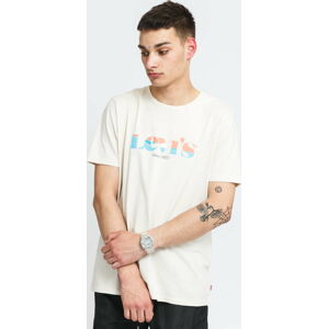 Tričko s krátkým rukávem Levi's ® Graphic Crewneck Tee světle béžové