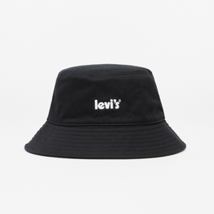 Klobouk Levi's ® Men's Poster Logo Bucket Hat černý
