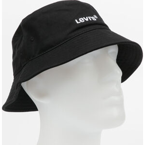 Klobouk Levi's ® Wordmark Bucket Hat černý