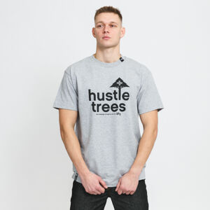 Tričko s krátkým rukávem LRG Hustle Trees Tee melange šedé