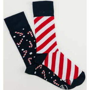 Ponožky Many Mornings Sweet X-Mas Socks navy / bílé / červené