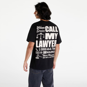 Tričko s krátkým rukávem Market 24 Hr Lawyer Service Pocket Tee Černé