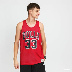 Dres Mitchell & Ness NBA Reversable Player Tank Bulls Scottie Pipen červený / bílý