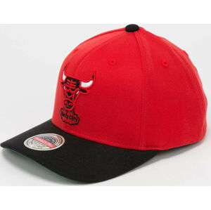 Snapback Mitchell & Ness Wool 2 Tone Redline Snapback Chicago Bulls červená / černá / zelená