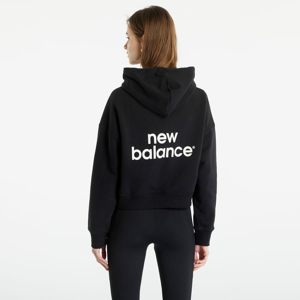 Dámská mikina New Balance Essentials Reimagined Archive French Terry Hoodie Black