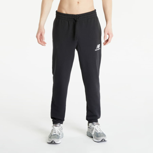 Tepláky New Balance Essentials Stacked Logo French Terry Sweatpant Black