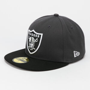 Kšiltovka New Era 5950 NFL OTC Las Vegas Raiders tmavě šedá / černá