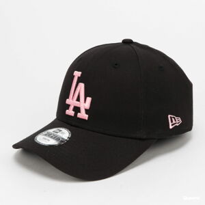 Dětská kšiltovka New Era 940K MLB Chyt League Essential LA černá / růžová