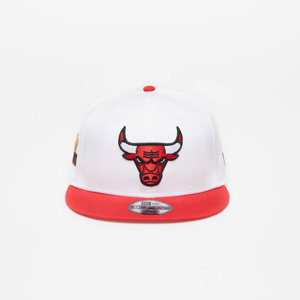 Snapback New Era Chicago Bulls Crown Patches 9FIFTY Optic White
