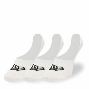 Ponožky New Era Flag Invisible 3-Pack White