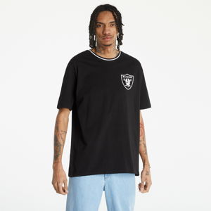 Tričko s krátkým rukávem New Era Las Vegas Raiders Graphic Black Oversized T-Shirt černé