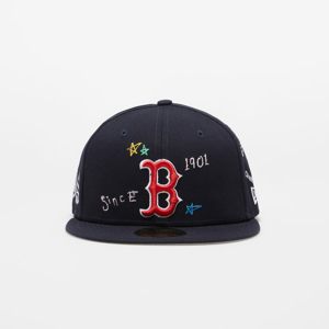 Kšiltovka New Era MLB 5950 Scribble 11097 Boston Red Sox Navy