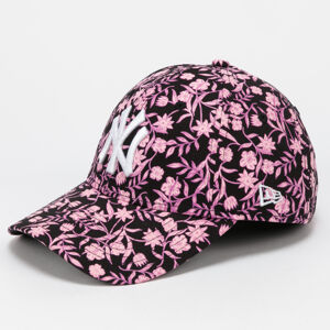 Kšiltovka New Era MLB 940W Wmns Floral NY Black / Pink