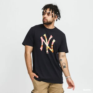 Tričko s krátkým rukávem New Era MLB Camo NY navy / camo béžové / hnědé / žluté / růžové
