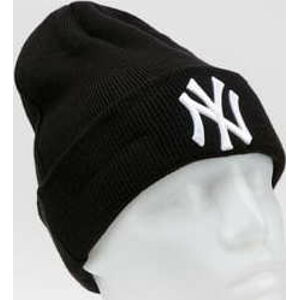 Kulich New Era MLB Essential Cuff Knit Beanie NY černý / bílý