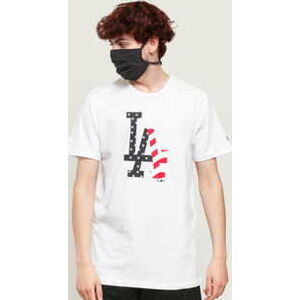 Tričko s krátkým rukávem New Era MLB Infill Team Logo Tee LA bílé