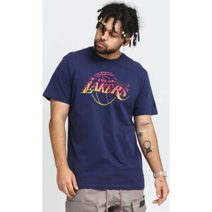 Tričko s krátkým rukávem New Era NBA Coastal Heat Infill Tee LA Lakers navy