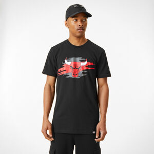 Pánské tričko New Era NBA Tear Logo Tee Chicago Bulls černé