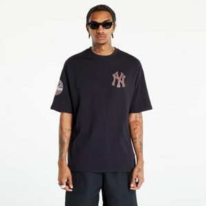 Tričko s krátkým rukávem New Era New York Yankees Mlb Large Logo Oversized Tee Navy