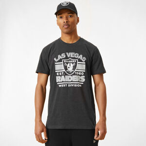Tričko s krátkým rukávem New Era NFL Colegiate Graphic Tee Lasrai černé
