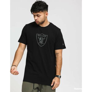 Tričko s krátkým rukávem New Era NFL Reflective Print Tee Raiders černé
