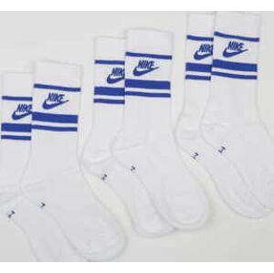 Ponožky Nike Nike Sportswear Essential Crew Socks 3-Pack White/ Game Royal/ Game Royal