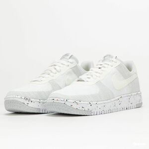 Nike Air Force 1 Crater Flyknit white / white - sail - wolf grey