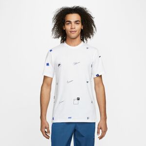 Tričko s krátkým rukávem Nike All Over Print T-Shirt White