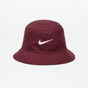 Klobouk Nike Apex Swoosh Bucket Hat Night Maroon/ Guava Ice