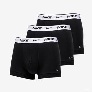 Nike Everyday Cotton Stretch Trunk 3-Pack Černé/Bílé