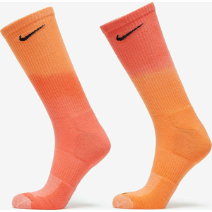 Ponožky Nike Everyday Plus Cushioned oranžové