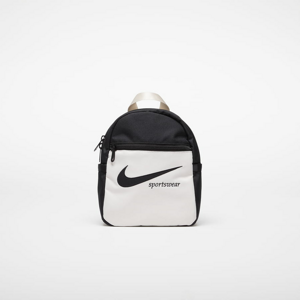 Batoh Nike Futura Women's Plaid Mini Backpack Black/ Light Orewood Brown/ Black