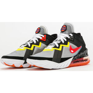 Nike Lebron XVIII Low white / bright crimson - black