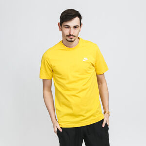 Tričko s krátkým rukávem Nike M NSW Club Tee žluté