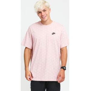 Tričko s krátkým rukávem Nike M NSW SS Tee Mini Swoosh růžové