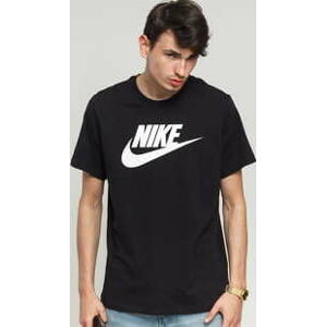 Tričko s krátkým rukávem Nike M NSW Tee Icon Futura černé