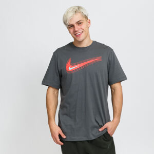 Tričko s krátkým rukávem Nike M NSW Tee Swoosh 12 Month tmavě šedé