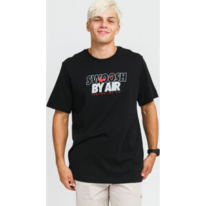 Tričko s krátkým rukávem Nike M NSW Tee Swoosh By Air G černé
