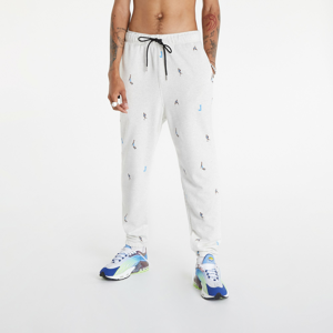 Kalhoty Nike Men's Printed Fleece Pants Oatmeal Heather