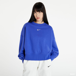 Dámská mikina Nike NSW Phoenix Fleece Women's Extra-Oversized Crew Modrá