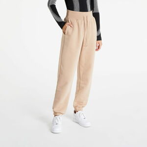 Dámské kalhoty Nike NSW Phoenix Fleece Women's High-Rise Pants Hemp/ Sail